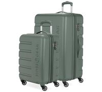SwissGear 7366 Hardside - Equipaje expandible con Ruedas giratorias, Oliva, 2-Piece Set (19/27), 7366 Hardside - Equipaje expandible con Ruedas giratorias