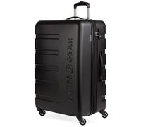 SwissGear 7366 - Maleta rígida expandible con Ruedas, Black, Carry-On 18-Inch, 7366 Hardside - Equipaje expandible con Ruedas giratorias