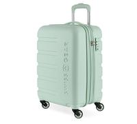 SwissGear 7366 - Maleta rígida expandible con Ruedas, Clearly Aqua, Carry-On 19-Inch, 7366 Hardside - Equipaje expandible con Ruedas giratorias
