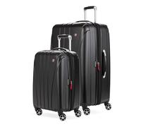 SwissGear 7585 Hardside Spinner Equipaje, Black, 3-Piece Set (19/23/27), 7585 Hardside Equipaje expandible con Ruedas giratorias