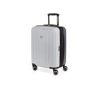 SwissGear 8028 Hardside - Maleta giratoria expandible, Gris Claro/Gris Ceniza, Checked-Medium 24-Inch, 8028 Hardside - Maleta giratoria expandible