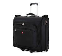 SwissGear - Bolsa con Ruedas Plegable y fácil de enrollar para Hombre y Mujer, Color Negro, Negro, Modern