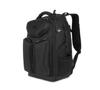 SwissGear Gaming - Mochila para ordenador portátil con USB, negro/azul, 19.5 Inch, The Gamer Elite - Funda para ordenador portátil