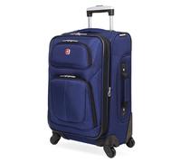 SwissGear Sion Softside - Equipaje expandible, Azul, Carry-On 21-Inch, Sion Softside - Equipaje expandible.
