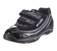 Swissies Halbschuhe GF0044L1M3AM - Zapatillas de Deporte de Ante para niña, Color Negro, Talla 31