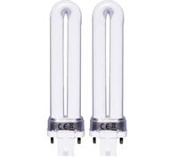 SWISSINNO Swissino Tube_PL-9WU - Tubo Fluorescente UV, 9 Watts (Paquete de 2)