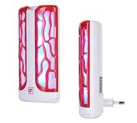 SWISSINNO Trampa Eléctrica de Insectos LED 4 W para Uso Interior | Lámpara Antimosquitos Mini, Capturador Adhesivo, contra Mosquitos y Moscas, para Hogar, Dormitorio y Cocina