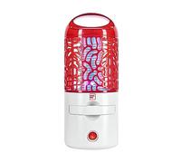 SWISSINNO Trampa móvil para Insectos LED de 4 vatios con batería Li-Ion - Recargable - Elegante - Robusta, Segura para niños + Mascotas, sin Veneno. Adecuada para Camping. 1x Trampa