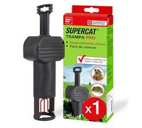 SWISSINNO Trampa Topillos Pro SuperCat - Trampa de Túnel de Resorte para Topillos & Ratón Campestre, Disparo Sensible, Montaje Fácil, Capturador de Roedores Reutilizable para Jardín - 1 Trampa