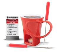 Swissmar F12066 4-Piece Sweetheart Chocolate Fondue Mug Set by Swissmar