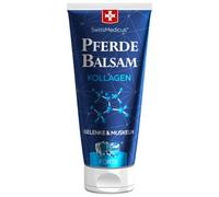 SwissMedicus® SwissGEL® Bálsamo de caballo con colágeno marino forte - efecto frío, Para relajamiento muscular después de la actividad física, Alivio real para el sistema muscular, 200 ml