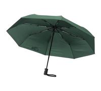 SWISSONA Paraguas Plegable Antiviento - Paraguas Pequeño Viaje - Paraguas Resistente al Viento con Bolsa - Paraguas Plegable Resistente - Paraguas Automatico Verde Oscuro