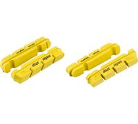 Swissstop Gomas de freno Cartridge FlashPro Carbon para Shimano/SRAM amarillo one_size
