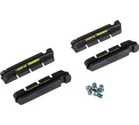 Swissstop Flash Pro, Kit De 4 Zapatas Unisex Adulto, Negro, Talla Estándar