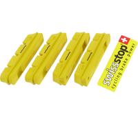 Swissstop Gomas de freno Cartridge RacePro 2011 Carbon para Campagnolo amarillo one_size