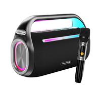 Swissten Altavoz Bluetooth con Micrófono Portátil Autonomía 10 Horas, Negro
