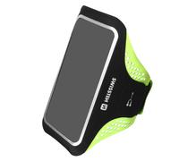 Swissten Brazalete Deportivo Waterproof Regulable Talla M, Amarillo