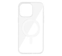 Swissten Funda de silicona para iPhone 14 Pro Dos Rígidos, Transparente