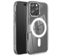 Swissten, Funda Reforzada para iPhone 16 Pro modelo MagStick Clear Jelly