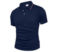 SwissWell Polo Hombre Manga Corta Regular Fit Camiseta Verano Deporte Secado Rápido Polos Leggera Golf Tennis Verano T-Shirts