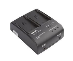 SWIT S-3602F Cargador y adaptador simultáneo de 2 canales para Sony NP-F