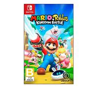 任天堂Switch アクション・ファイティングゲーム SW Mario+Rabbids Kingdom Battleマリオ+ラビッツ キングダムバトル〈Ubisoft〉北米版【新品】