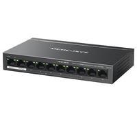 SWITCH, 10 PUERTOS FAST ETHERNET, 8 PUERTOS POE+; MS110P (MERCUSYS) Cantidad X 1