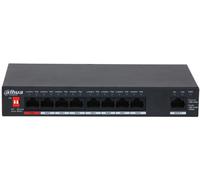 Switch 19 Puertos Gigabit + PoE 8 Puertos (No Administrable) - DAHUA