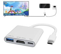 Switch 2 Dock, estación de acoplamiento portátil USB-C con HDMI2.1/4K 120Hz, carga PD 100W, puerto USB, base de TV de viaje para Switch/Steam Deck/ROG Ally X/Laptop