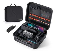 Switch 2 - Funda de transporte para Nintendo Switch 2 (2025), funda de viaje rígida todo en uno grande con ranuras para tarjetas de juego, bolsa de transporte protectora portátil para Switch 2