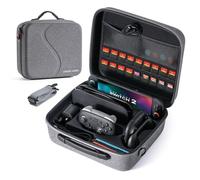 Switch 2 - Funda de transporte para Nintendo Switch 2 (2025), funda de viaje rígida todo en uno grande con ranuras para tarjetas de juego, bolsa de transporte protectora portátil para Switch 2