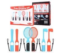 Switch 2 - Paquete de accesorios deportivos compatibles con Nintendo Switch 2 2025 para juegos deportivos Switch, kit de accesorios 6 en 1 para fiestas deportivas familiares (6 en 1)