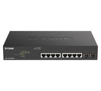 D-Link DGS-1100-10MPV2 switch Gestionado L2 Gigabit Ethernet (10/100/1000) Energía sobre Ethernet (PoE) 1U Negro
