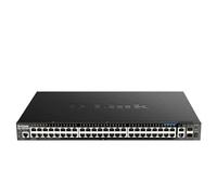 Switch 44x GbE PoE y 2X 10 SFP+, Ideal para Redes eficientes y alimentación de Dispositivos, mejorando conectividad y Rendimiento.