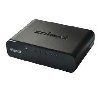 Switch de Red 5 Puertos Gigabit (Negro) - EDIMAX