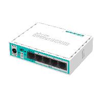 SWITCH 5 PUERTOS 10/100 INAL. MIKROTIK RB750R2 ROUTE OS L4
