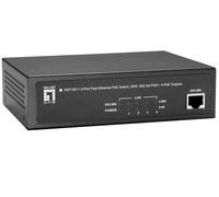 LevelOne FEP-0511 Netzwerk-Switch Fast Ethernet (10/100) Power over Ethernet (PoE) Grau ( FEP-0511 )