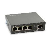 LevelOne GEP-0523 Gigabit Ethernet (10/100/1000) Negro Energía sobre Ethernet (PoE) - Switch de Red (Gigabit Ethernet (10/100/1000), Energía sobre Ethernet (PoE))