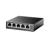 Switch 5 Puertos GbE Metal con 4 PoE+, Ideal para Redes de Alta Velocidad y alimentación de Dispositivos conectados.
