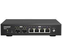 Switch 6 Puertos QSW21042S 10/100/1000 Mbps (Negro) - QNAP