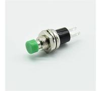 Switch 7mm Momentary Push Button Press The Reset On OFF Normally Open NO 6Pcs(6 green)