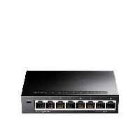 SWITCH 8 PUERTOS 10/100/1000 CUDY GS108 NEGRO