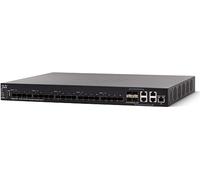 CISCO SX550X-24F - Switch, 24 puertos, 10 Gigabit Ethernet, RJ45/SFP+, SFP+