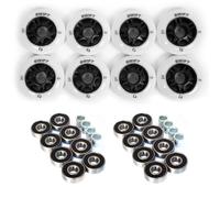 Switch Boards Roller Blade Ruedas 80 mm 85A con rodamientos ABEC 9 Inline Skate Ruedas