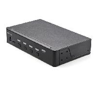 StarTech Conmutador KVM SV431HU34K6 - 4 puertos HDMI 2.0, 4K 60Hz HDR, USB 3.0/2.0, audio