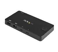 StarTech.com - SV211HDUC interruptor KVM Negro