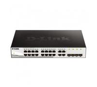 D-Link DGS-1210-16 switch Gestionado L2 Gigabit Ethernet (10/100/1000) 1U Negro