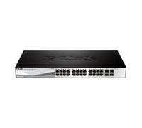 D-Link DGS-1210-28 switch Gestionado L2 Gigabit Ethernet (10/100/1000) 1U Negro