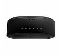 Switch D-Link 5 Puertas 10/100 Mbps Negro (DES-1005D)