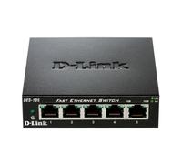 Switch D-Link DES-105 5 Puertos 10/100Mbps Metálico No Administrable Full Duplex
